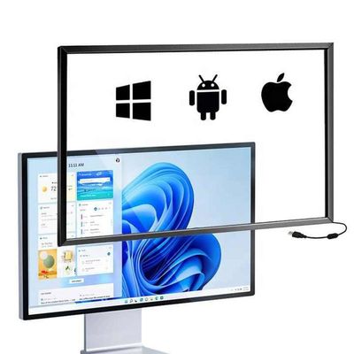 55 Inch Upgrade Bisnis Anda dengan Infrared Touch Screen -30C- 80C Operating Range
