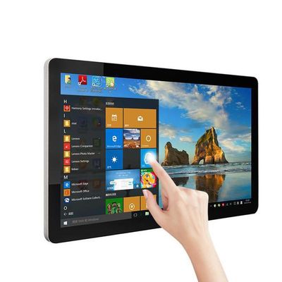 Layar Tampilan Digital yang dipasang di dinding dengan input HDMI/VGA/DVI/AV/USB dan pilihan input serbaguna