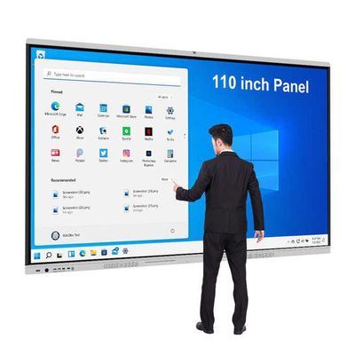 Dengan Touch Tech IR Multi-Point Interactive Touch Screen 10-20 Points Dan Sistem Android 13.0