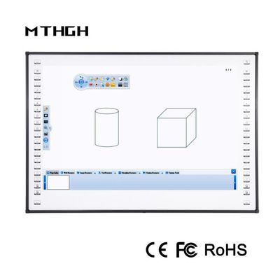 86 Inci Interaktif Smart Board, Indoor Outdoor Touch Screen Interaktif Whiteboard