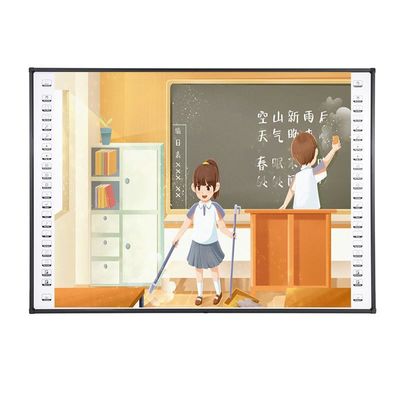86 Inch Smart Interactive Panel USB2.0/3.0, 32767x32767 Tampilan Interaktif Whiteboard