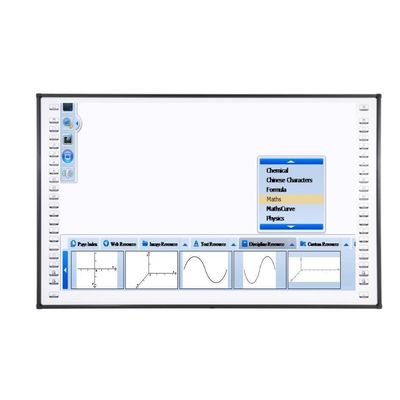 86 Inch Smart Interactive Panel USB2.0/3.0, 32767x32767 Tampilan Interaktif Whiteboard