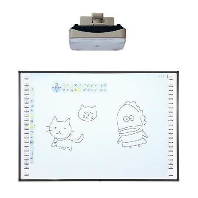 86 Inch Smart Interactive Panel USB2.0/3.0, 32767x32767 Tampilan Interaktif Whiteboard