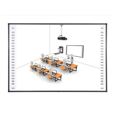 83 Inch Infrared Interactive Whiteboard IWB Finger Touch Keramik Nano Surface Whiteboard