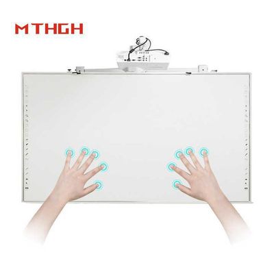 96 Inch Interaktif Whiteboard Mudah Kolaborasi Smart Digital Whiteboard Cocok untuk Sekolah