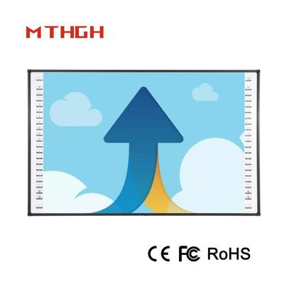 106 Inch Smart Infrared Conference Interaktif Whiteboard Mudah Kontrol Jari I3/I5/I7/I9 CPU