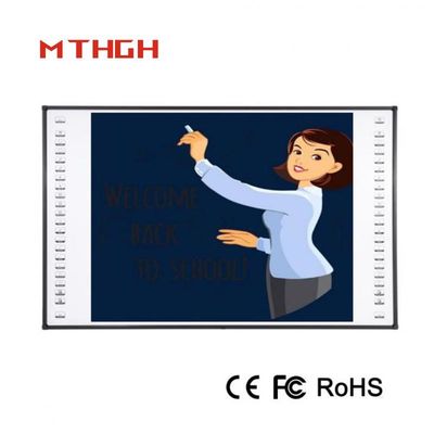 106 Inch Smart Infrared Conference Interaktif Whiteboard Mudah Kontrol Jari I3/I5/I7/I9 CPU