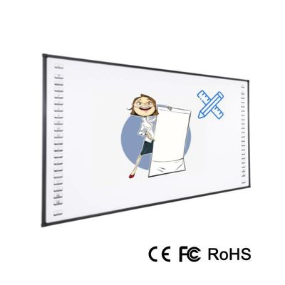 106 Inch Smart Infrared Conference Interaktif Whiteboard Mudah Kontrol Jari I3/I5/I7/I9 CPU