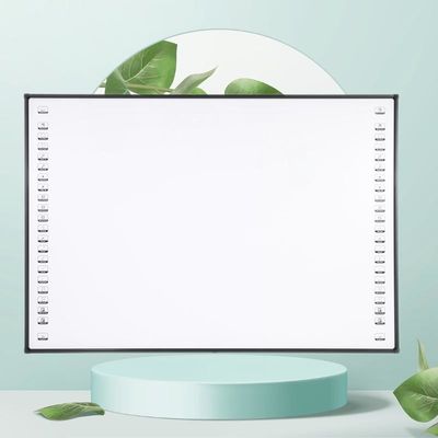 106 Inch Smart Infrared Conference Interaktif Whiteboard Mudah Kontrol Jari I3/I5/I7/I9 CPU