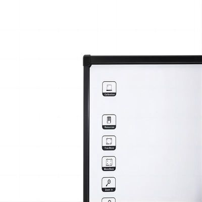 106 Inch Smart Infrared Conference Interaktif Whiteboard Mudah Kontrol Jari I3/I5/I7/I9 CPU