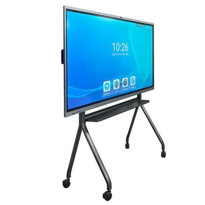 65 Inch Brightness 350cd/M2 Interaktif Touch Screen Whiteboard Dengan Perangkat Lunak Interaktif Whiteboard Perangkat Lunak OPS PC