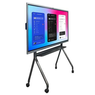 ROHS 65 Inch Touch Pengajaran Interaktif Smart Whiteboard Dengan D-LED Backlight Tipe