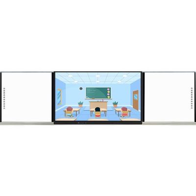 Pencet multi-jari 75 inci Windows, 4K UHD LED TV, Smart Digital Blackboard, Google Smart TV