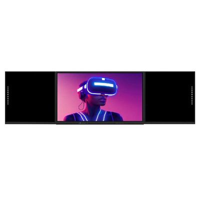 Pencet multi-jari 75 inci Windows, 4K UHD LED TV, Smart Digital Blackboard, Google Smart TV