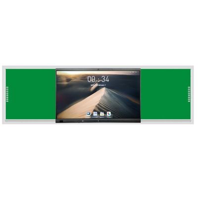 Pencet multi-jari 75 inci Windows, 4K UHD LED TV, Smart Digital Blackboard, Google Smart TV