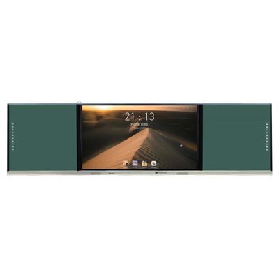 75 Inch Interactive Smart Digital Blackboard Dengan Pengakuan Suara / Wajah / Kamera AI, Sistem Android / Windows