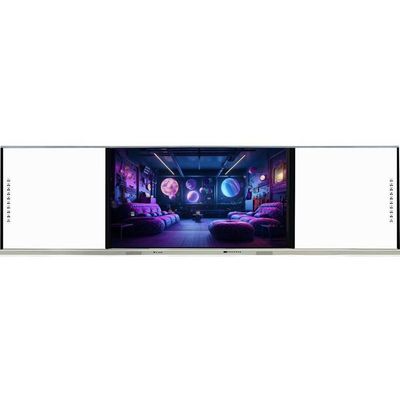 180-260V AC Input 75 Inch Interactive Touch Screen Display LED Panel Smart Digital Blackboard untuk peningkatan efisiensi