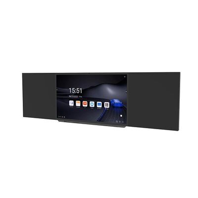 75" Smart Digital Blackboard Infrared 40 Kontak Interaktif Sekolah Kelas Pengajaran Whiteboard dengan Aksesoris Eraser