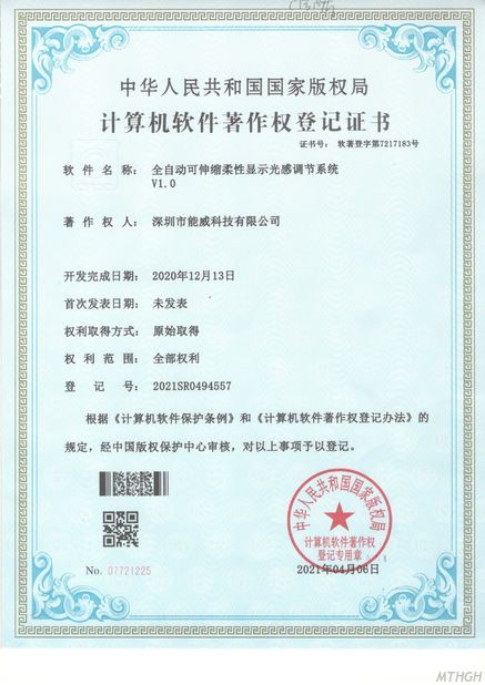 Cina Xingyicheng (Shenzhen) Technology Co., Ltd. Sertifikasi